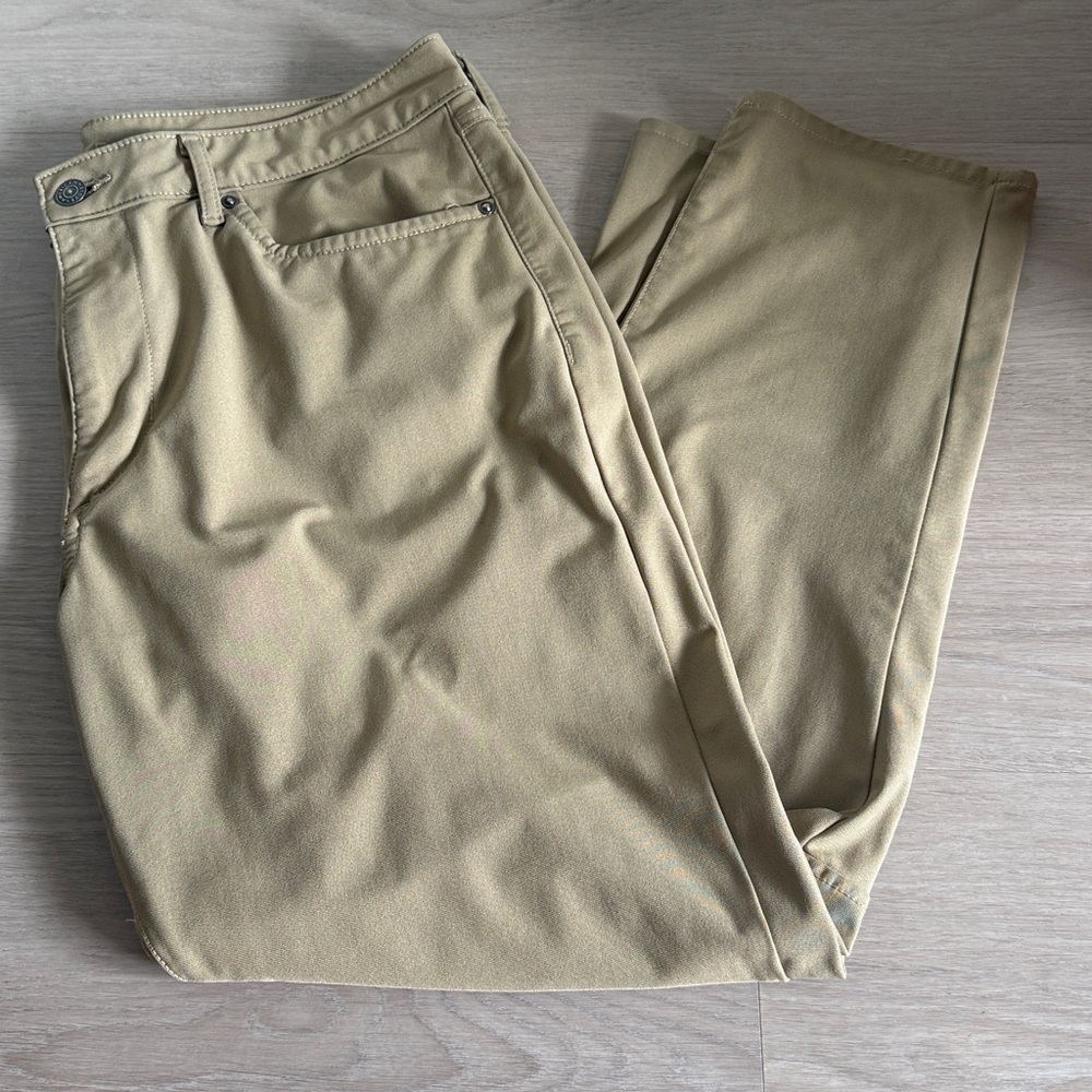 Khaki Athletic Pants